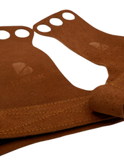 Load image into Gallery viewer, 3 Holes Natural Hand Grips | Batak Leather.