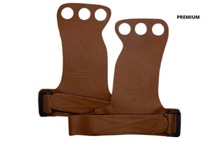 3 Holes Premium Hand Grips | Batak Leather.