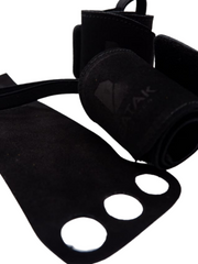 Load image into Gallery viewer, 2 in 1 Hand Grips + Wrist Wraps | Batak Leather.
