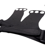 Load image into Gallery viewer, 3 Holes Premium Hand Grips | Batak Leather.
