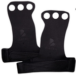 Load image into Gallery viewer, 3 Holes Premium Hand Grips | Batak Leather.
