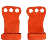 Load image into Gallery viewer, Limited Edition 3 Holes Natural Hand Grips | Batak Leather.
